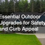 Essential Outdoor Upgrades for Safety and Curb Appeal