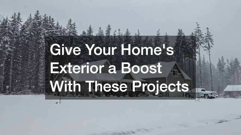 Give Your Home’s Exterior a Boost With These Projects